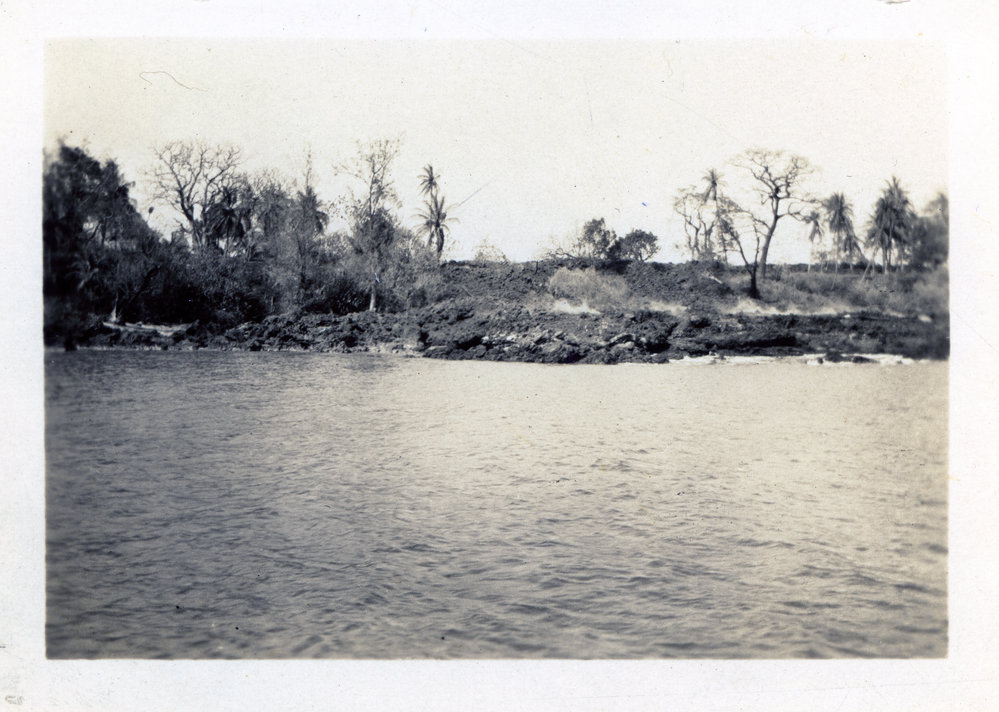 Site of former anchorage, Ambrym