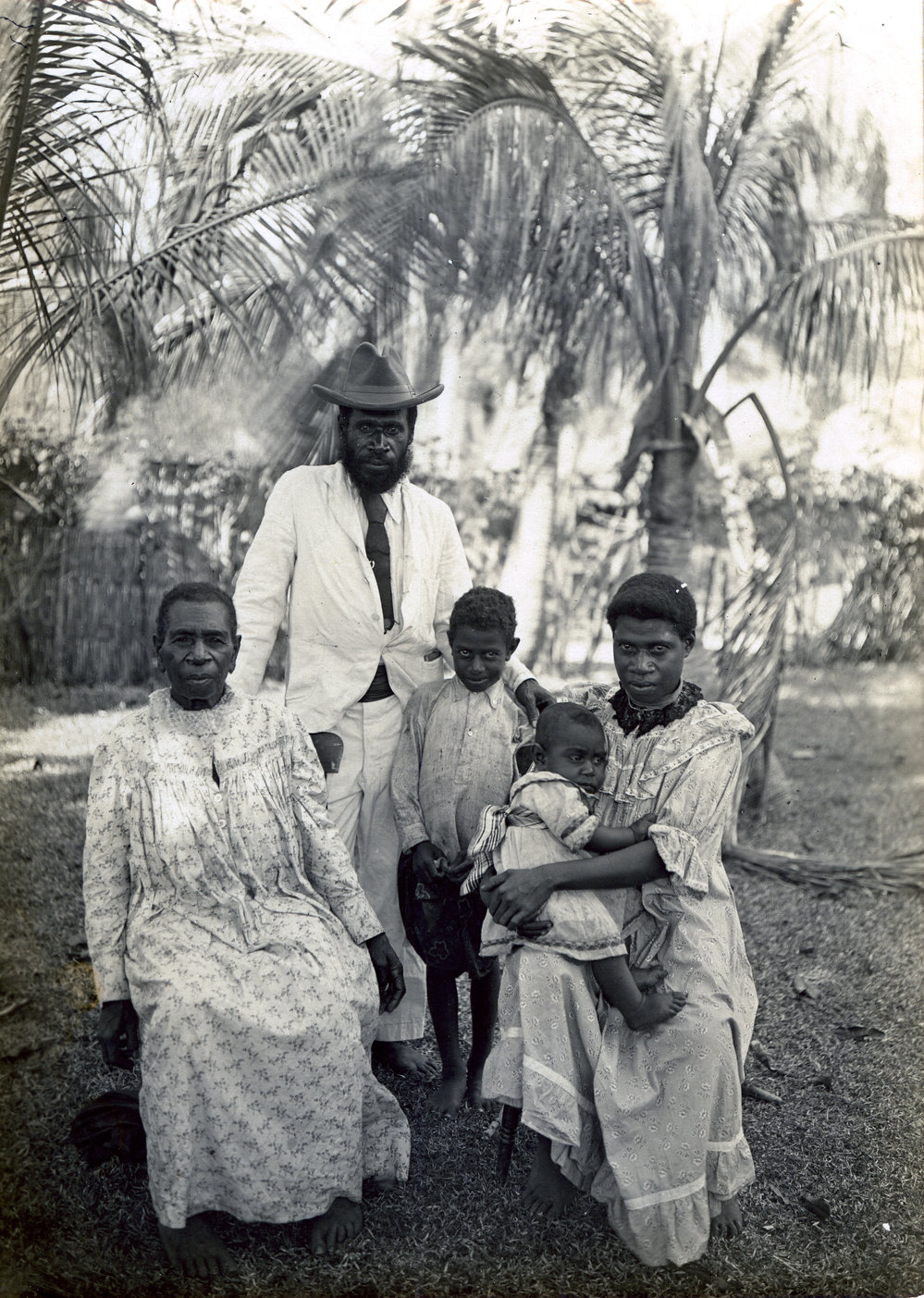 Head chief of Nguna and his family