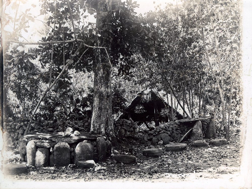 Last altar on Tongoa