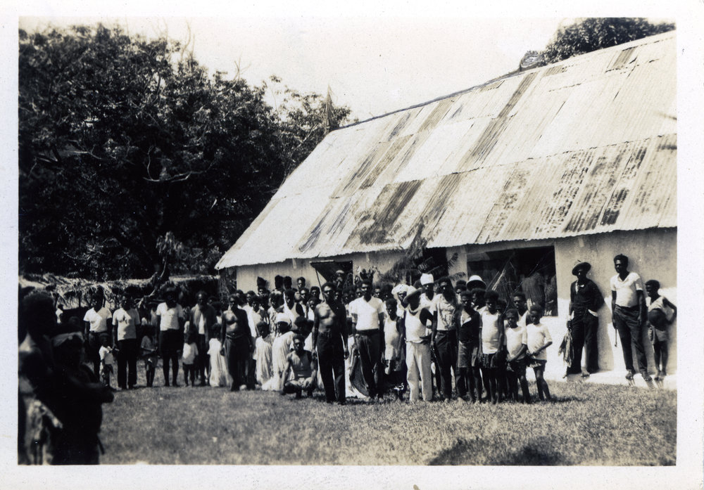 Meriu Church, Tongoa, on opening day