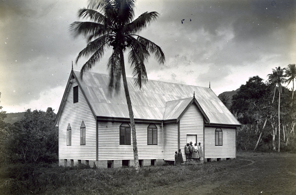 Rev. Michelsen's church on Tongoa