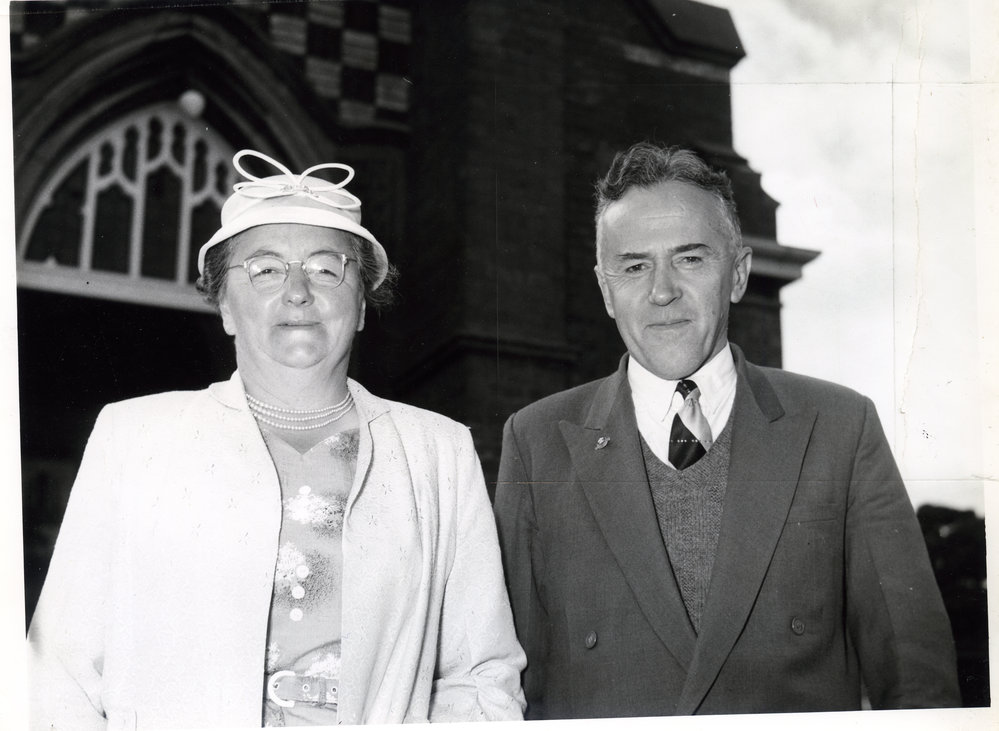 Rev Jack and Mrs Strang