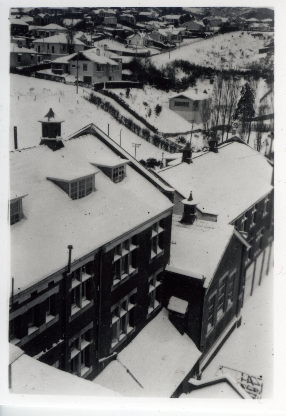 Knox College Under Snow