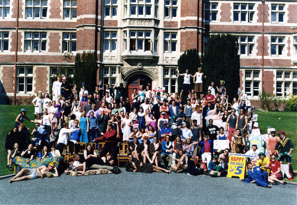 Knox College Funny Group Photo,1999