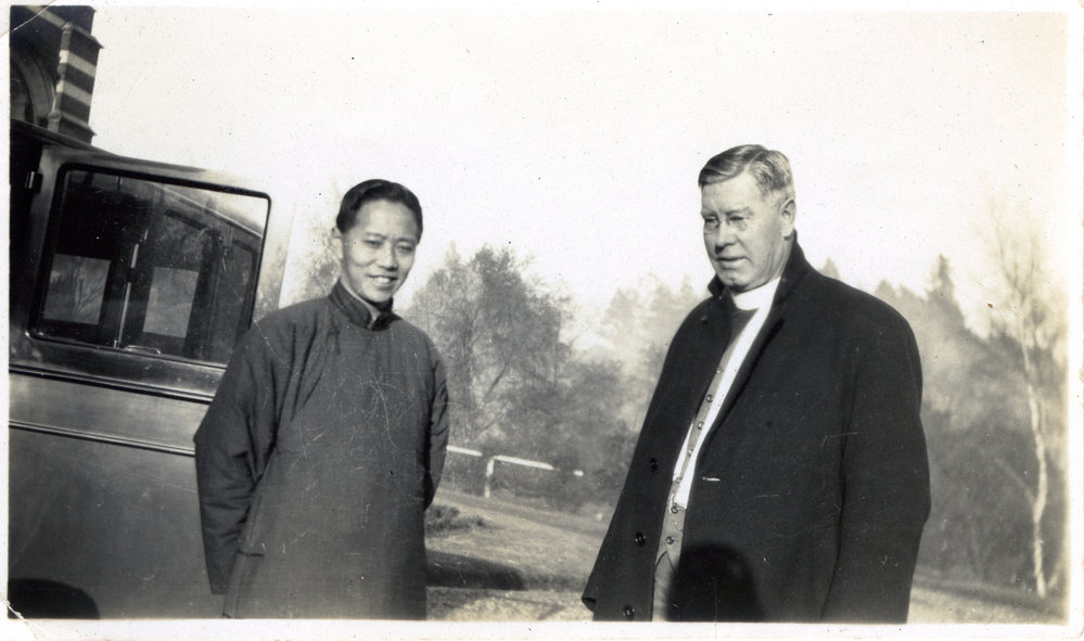 Rev Merrington and Tze Koo