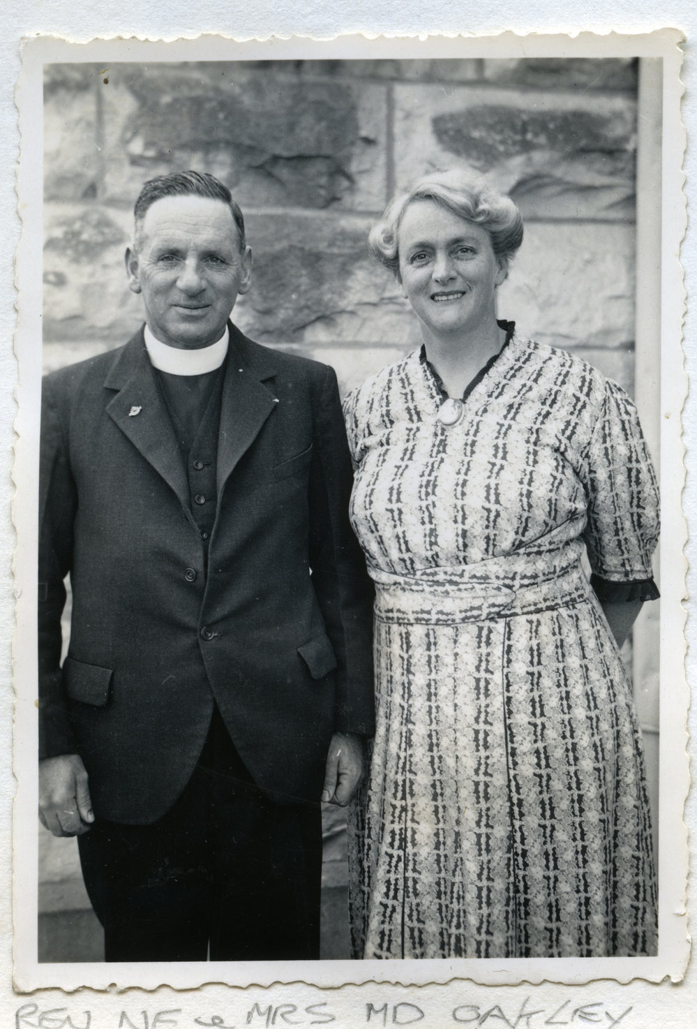Rev. N. E.  and Mrs M. D. Oakley
