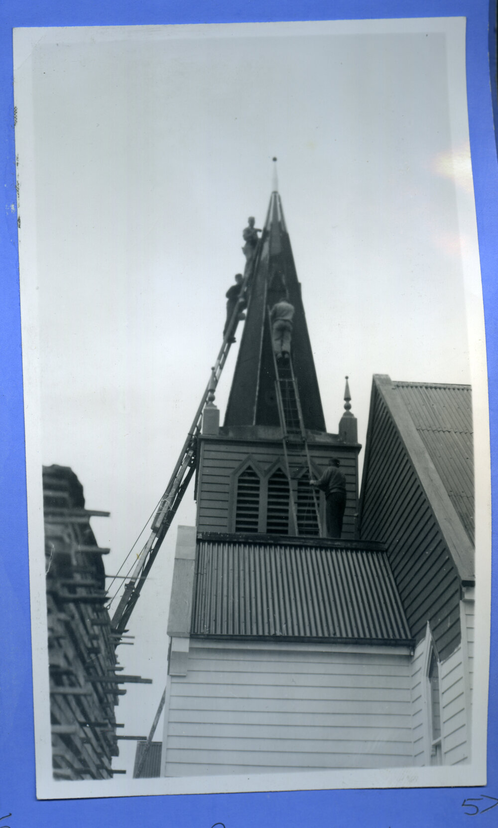 Painting the Church Spire
