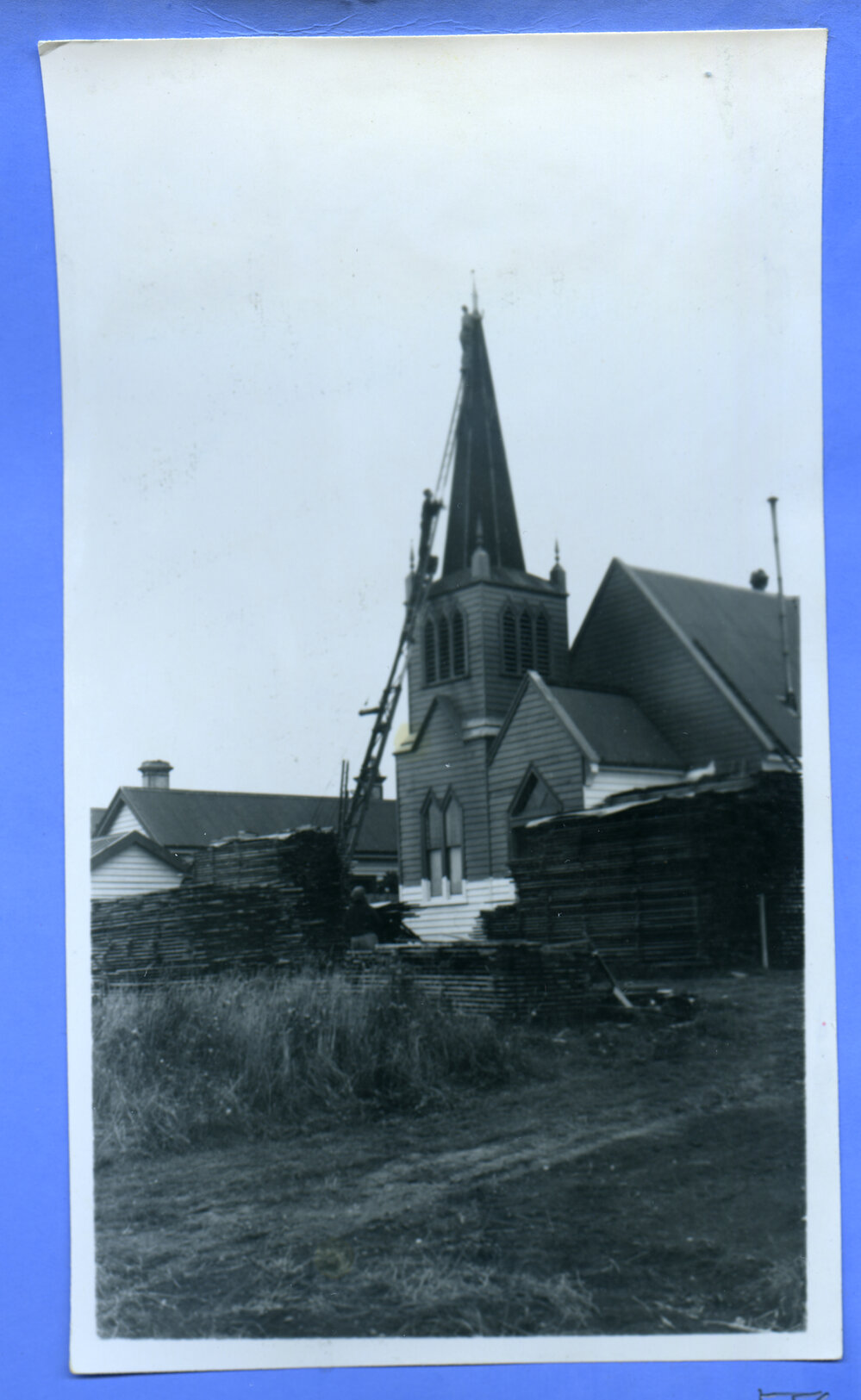 Painting the Church Spire