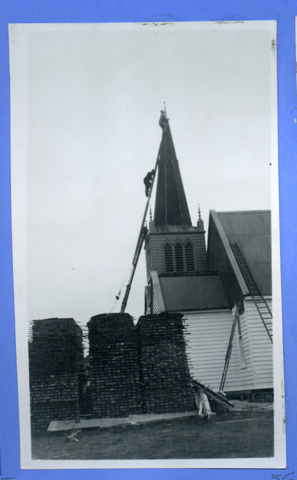 Painting the Church Spire