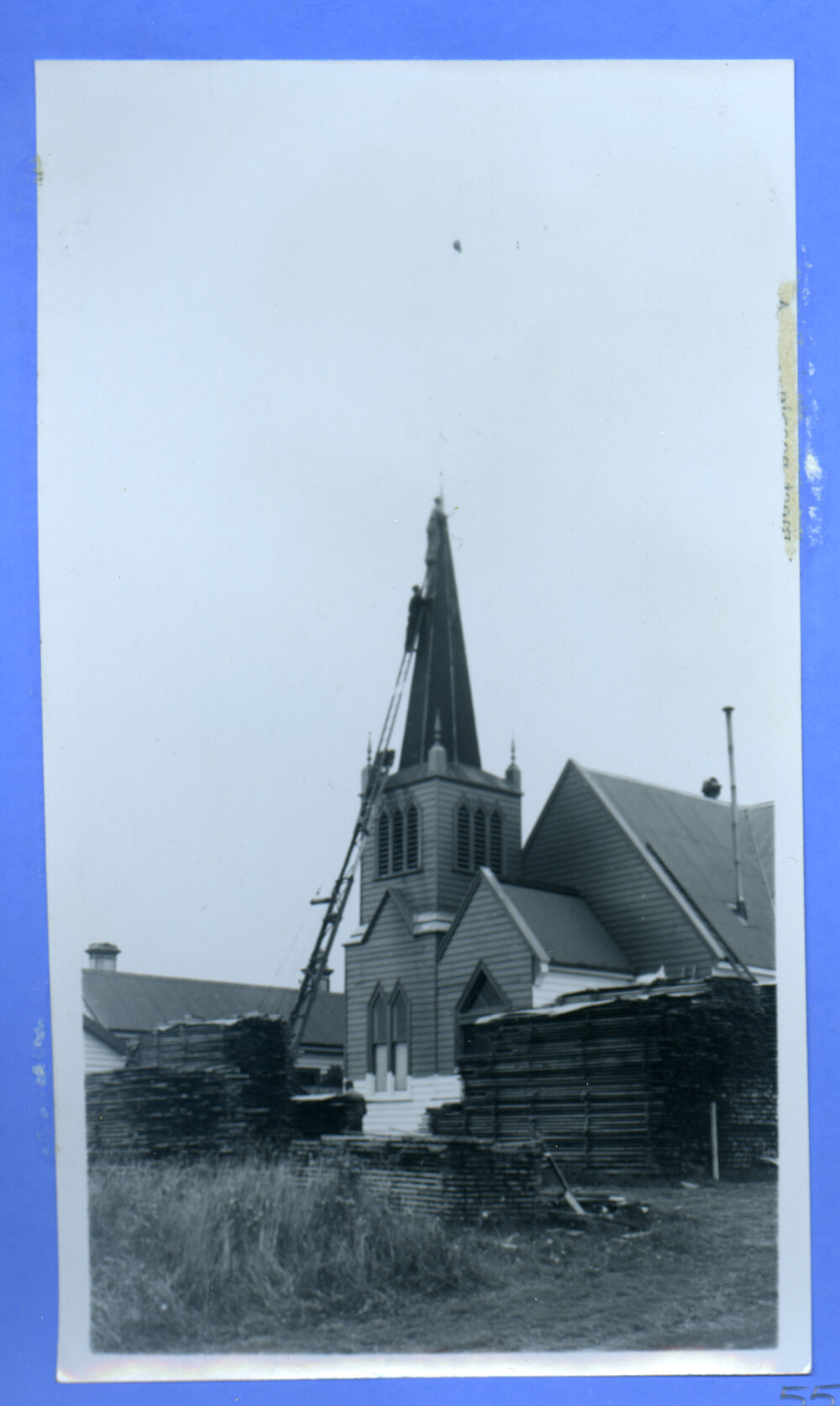 Painting the Church Spire