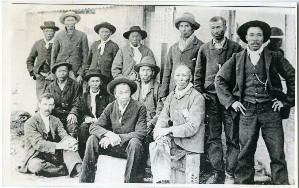 Chinese Miners at Lawrence with George McNeur