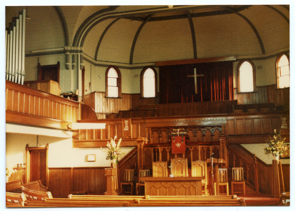 Sanctuary of Trinity Church.