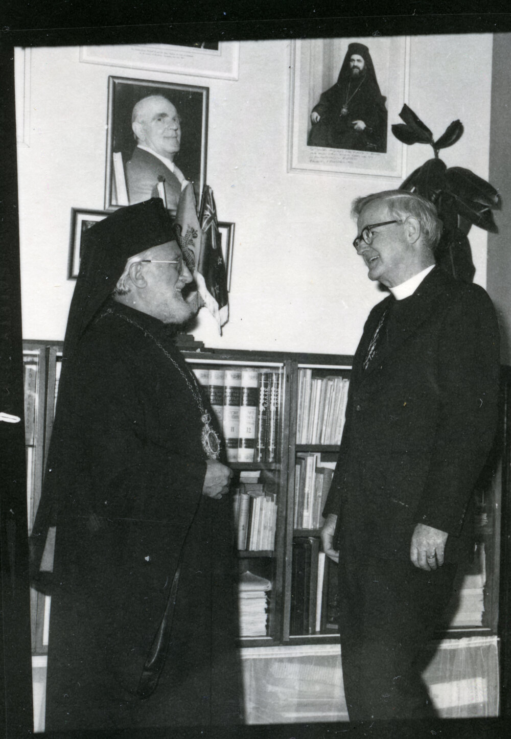 Moderator and Greek Orthodox Church Metropolitan