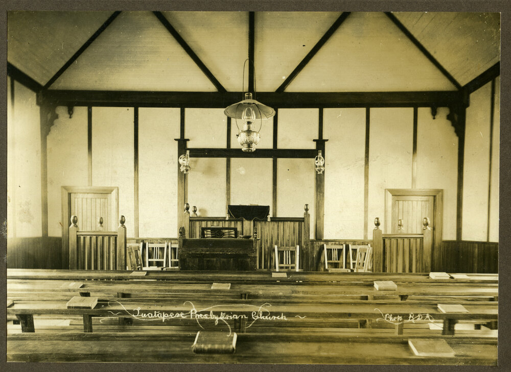 Tuatapere church interior