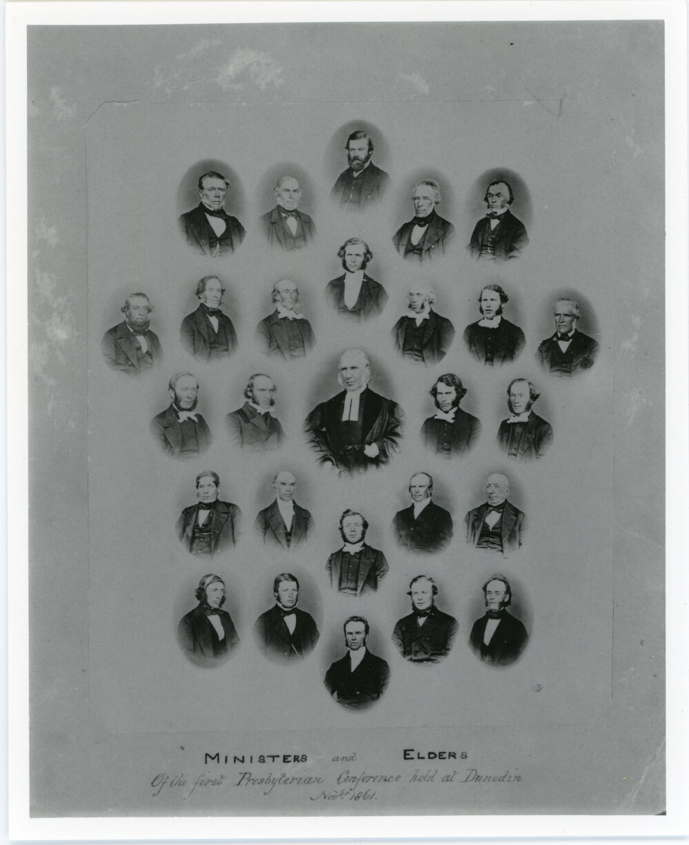 Ministers and Elders of the First Presbyterian Conference, Dunedin, 1861