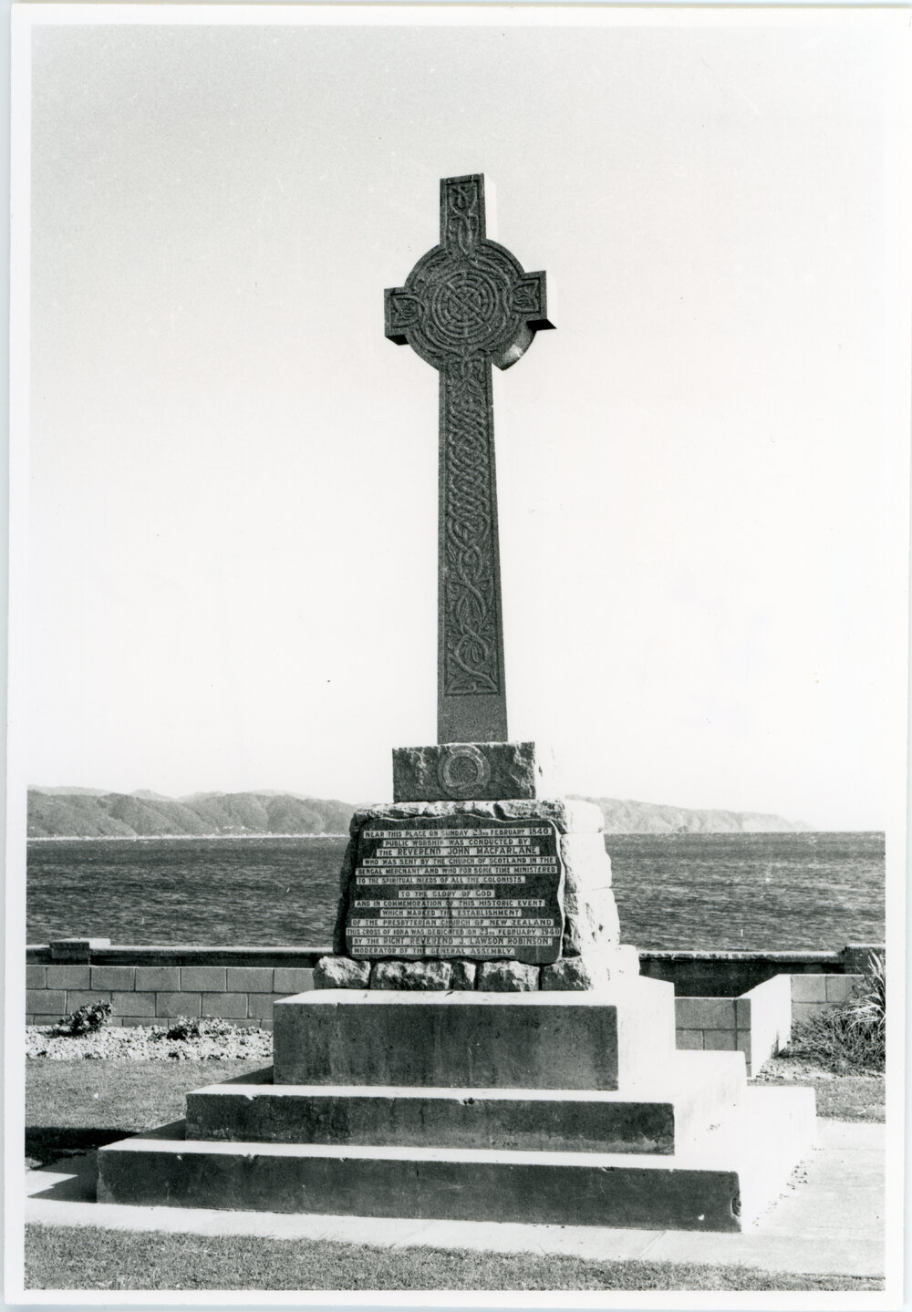 Cross of Iona on the Petone Foreshore, Wellington