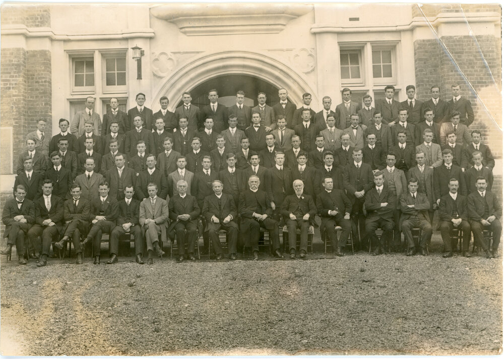 Knox College Students and Faculty, c. 1910
