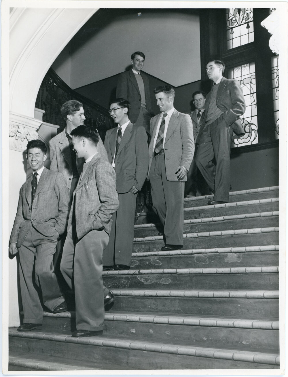 Using the Main Staircase