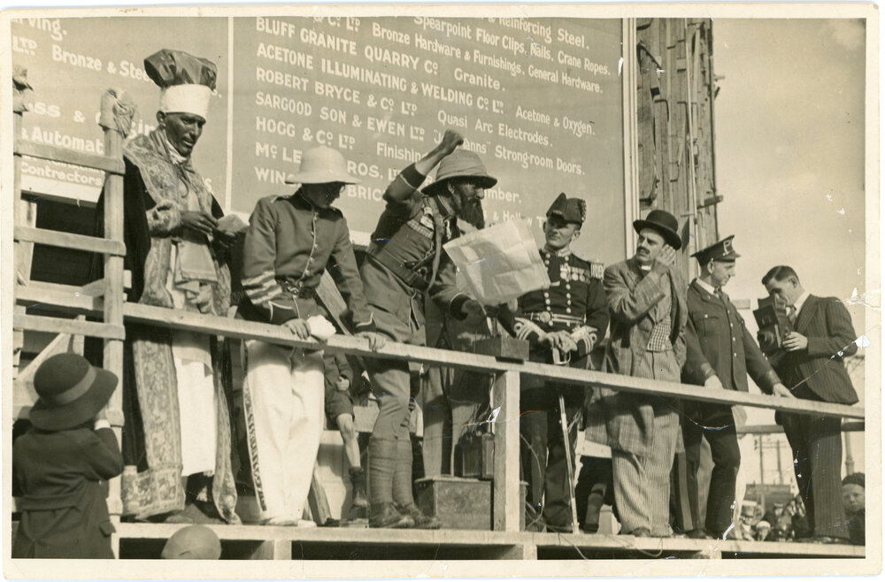 "Mock opening of New Central Post Office"
