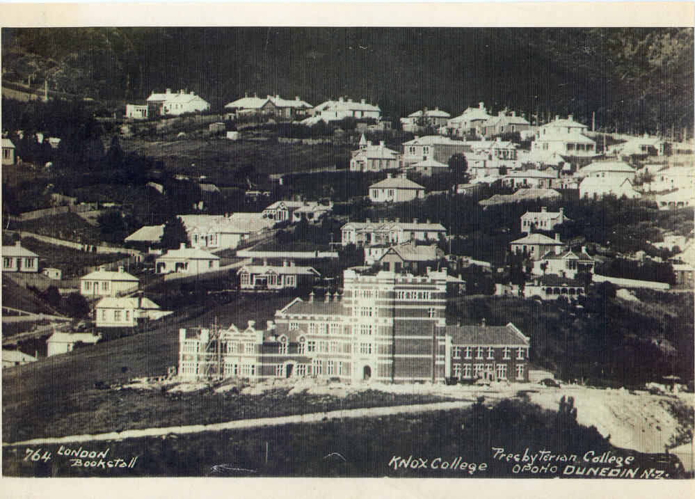 Knox College, under construction, c. 1909-1910