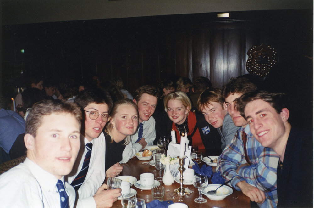 Enjoying the 1996 Founders Day Dinner