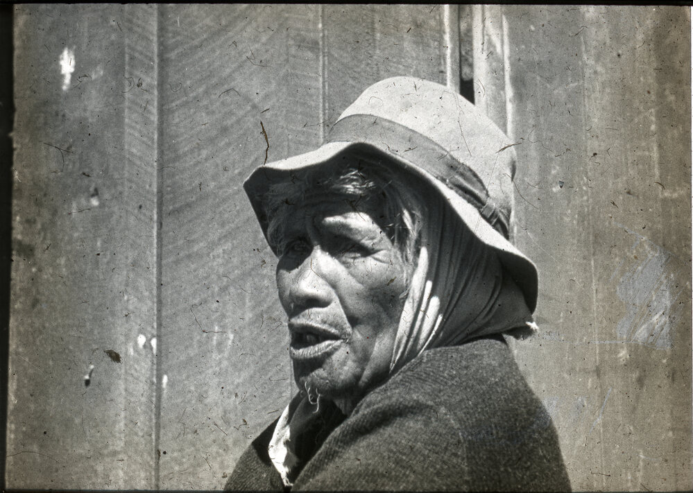 Unknown Māori Woman in Hat