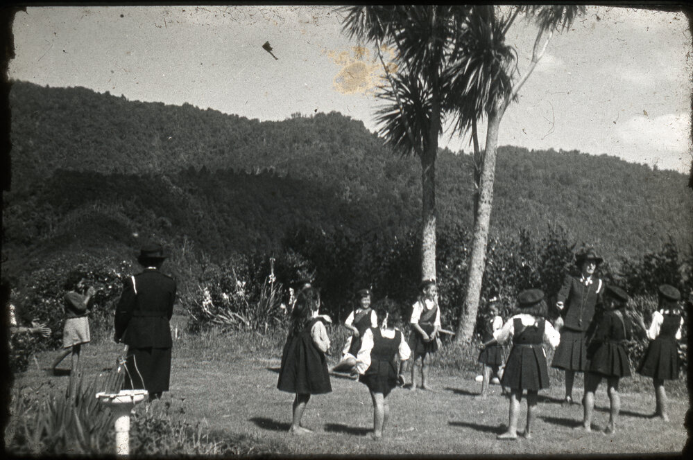 Maori Girls' Brigade at Play
