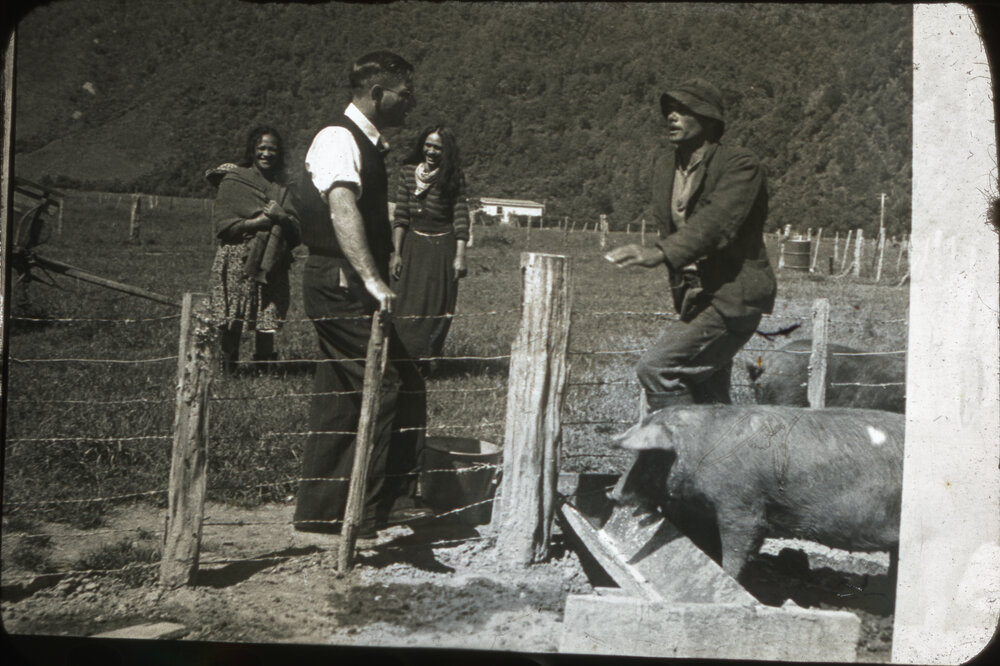 Rev. J.N. Smith On A Visit
