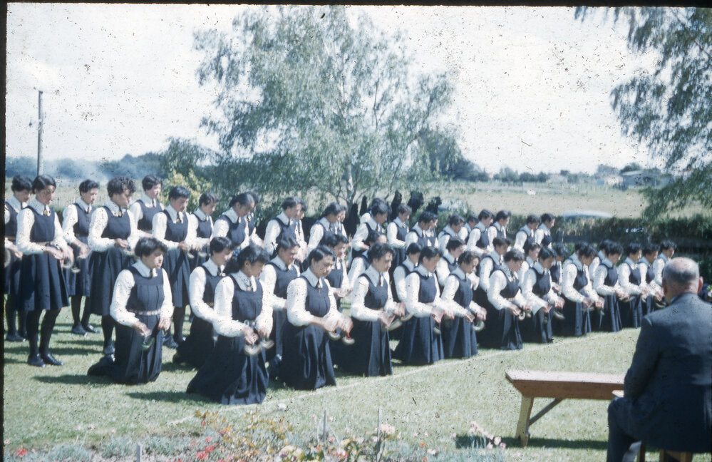 Turakina Māori Girls College Assembly - Poi Dance
