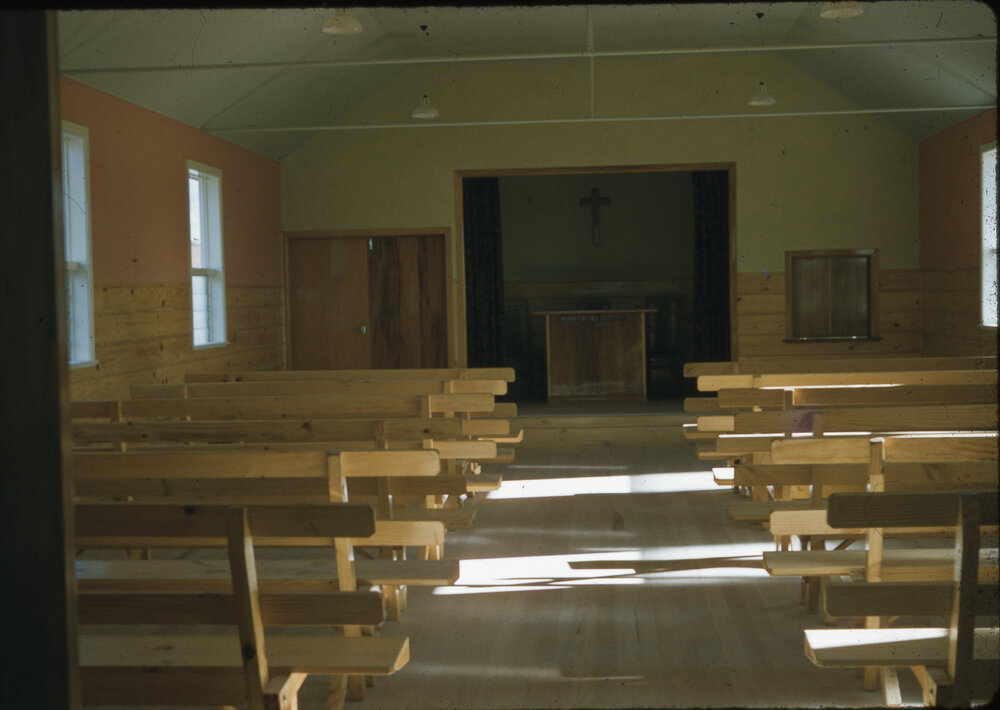 Inside of Kawerau Church