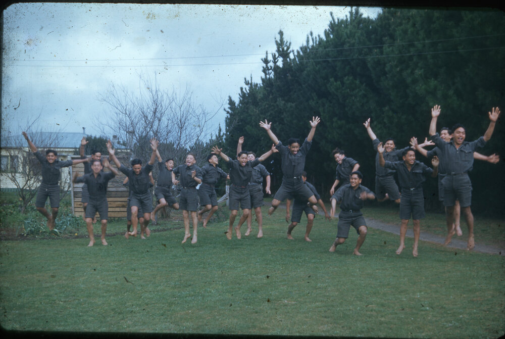 Te Whaiti Pupils Performing the Haka