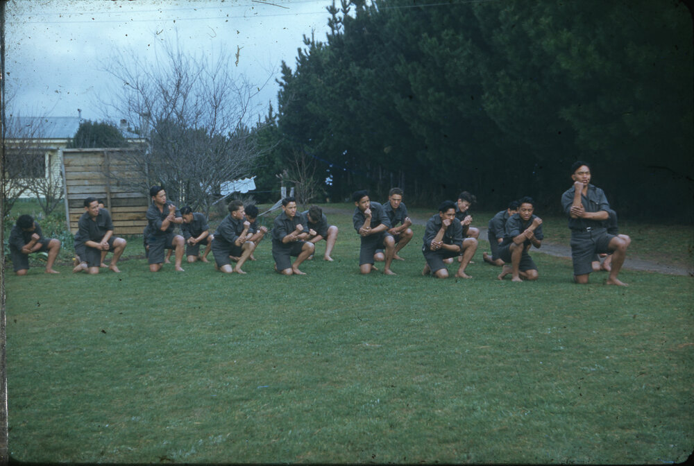 Te Whaiti Māori Boys School Rangatahi Doing the Haka