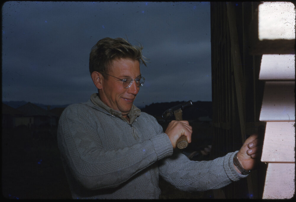 Mr. Jack Durrer, Māori Synod Carpenter