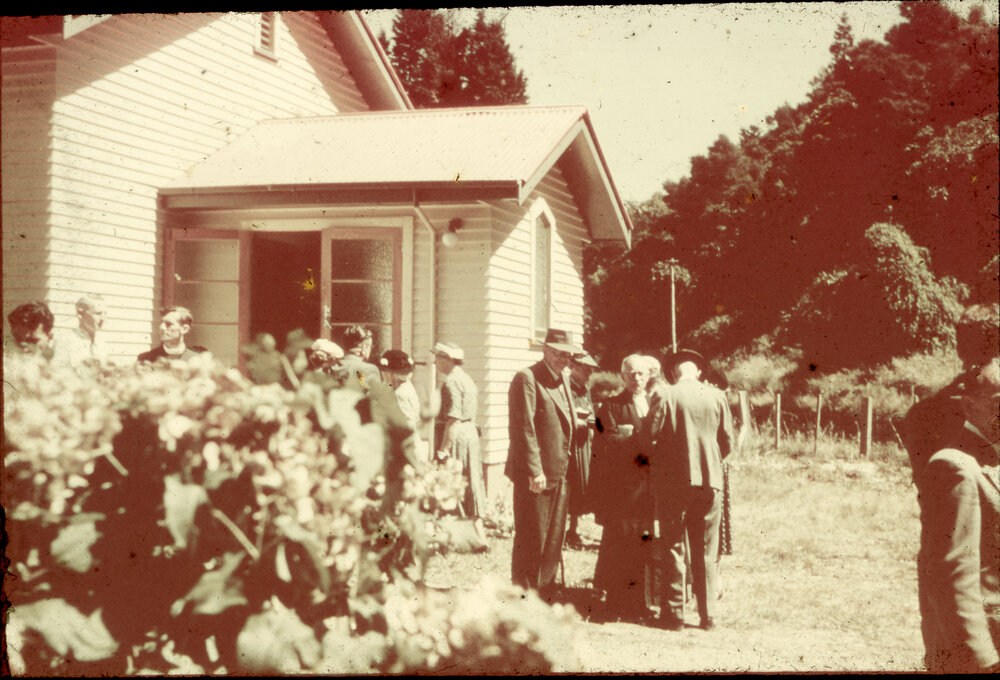 Visiting After the Kawerau Church Dedication Service