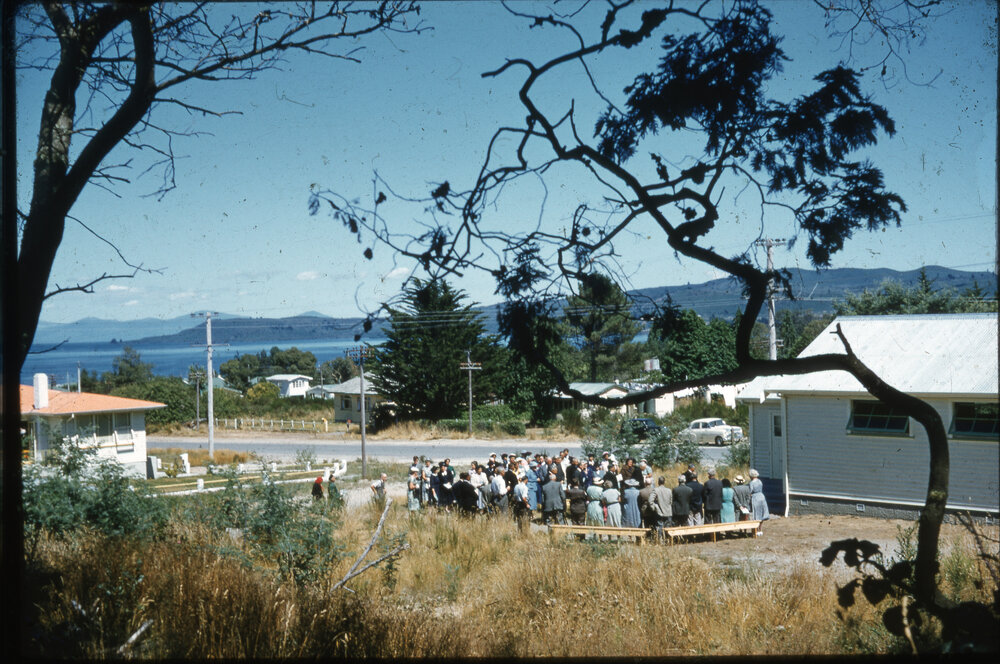 Gathering at Fletcher Hall, Taupo