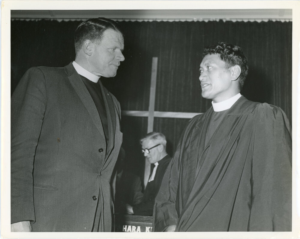 Rev Owen Baragwanath and Rev. Tame (Tom) Hawea 