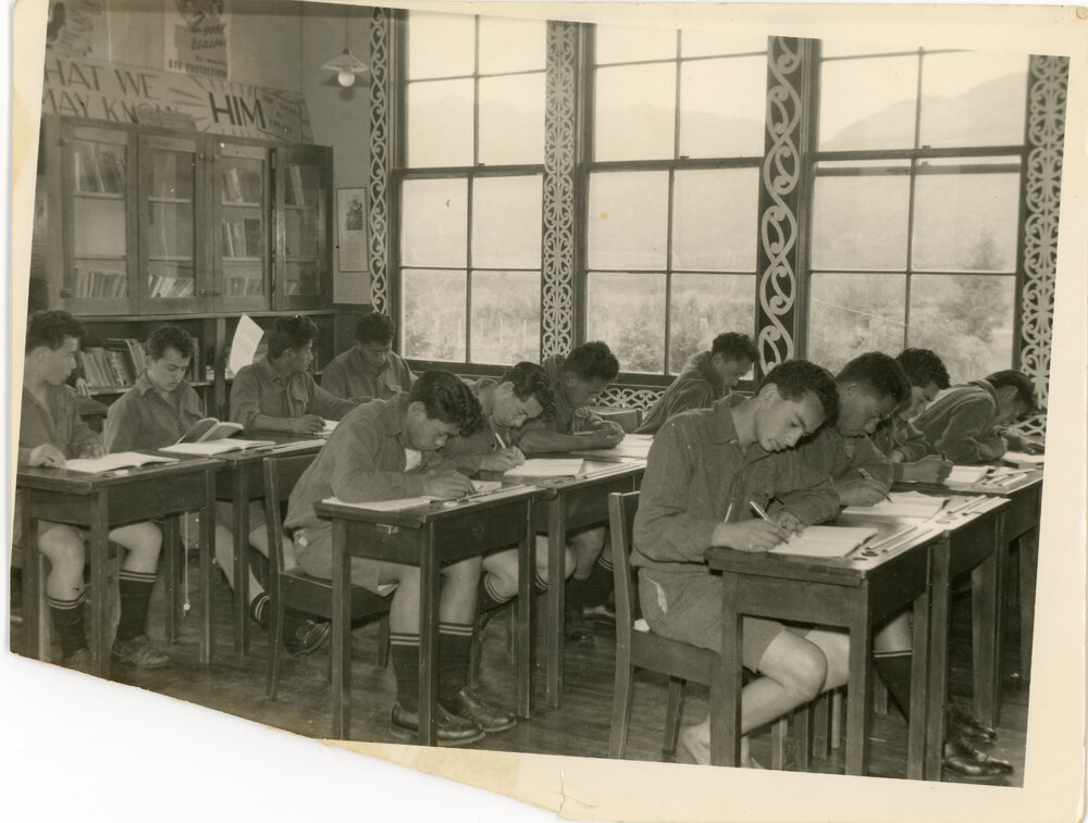 Te Whaiti Māori Boys Farm &amp; Training School Classroom