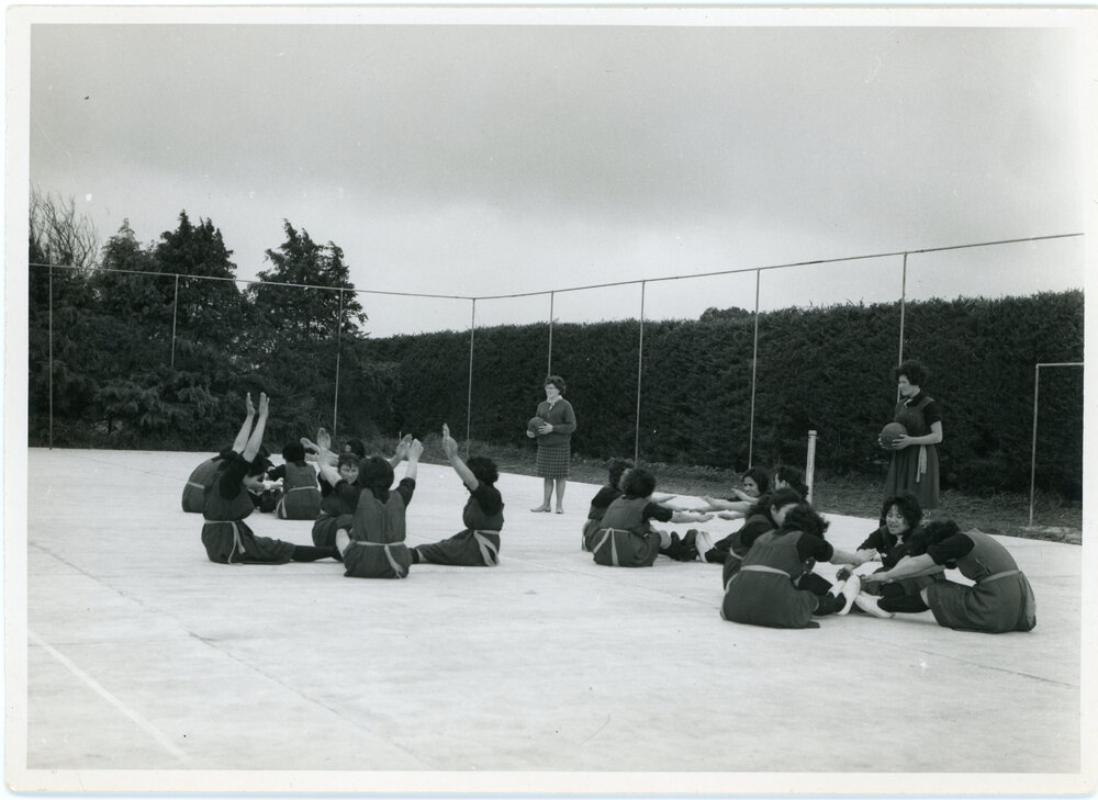 Physical Education Class In Session