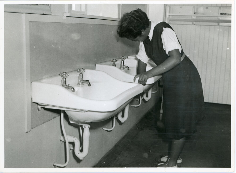 Cleaning The Sinks
