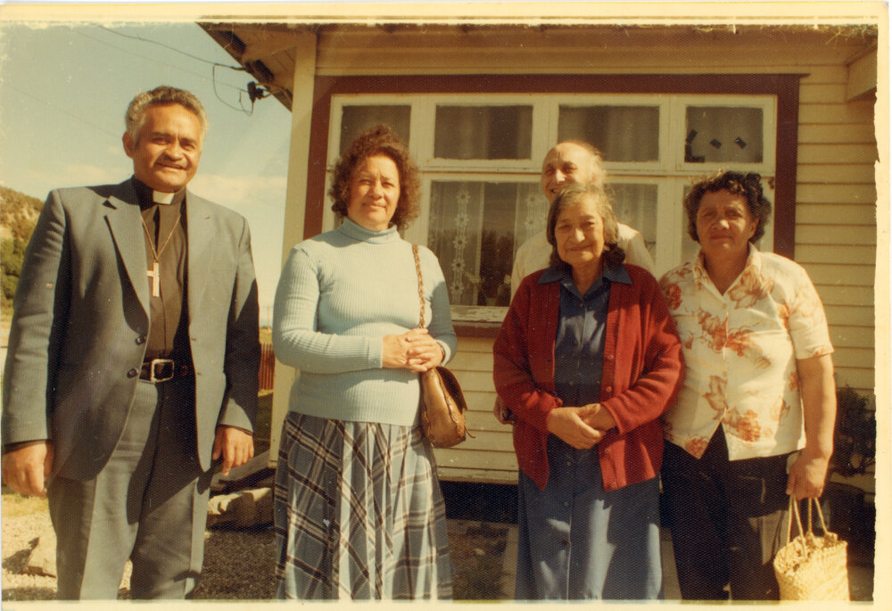 Very Rev. Tama Hehe (Tame) Takao On Vacation - Family photo