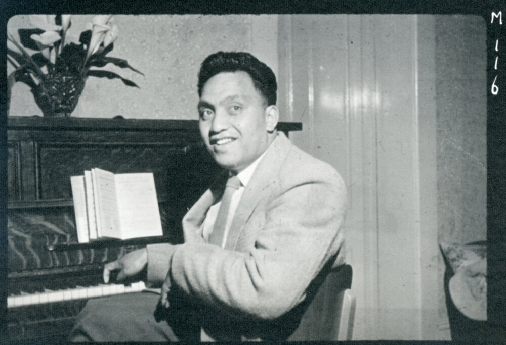Rev. Tawhara At A Piano