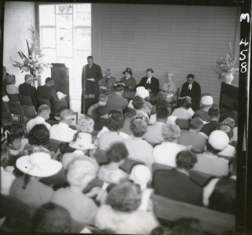 Service to Celebrate the Opening of Taka-Tutahi Church Centre