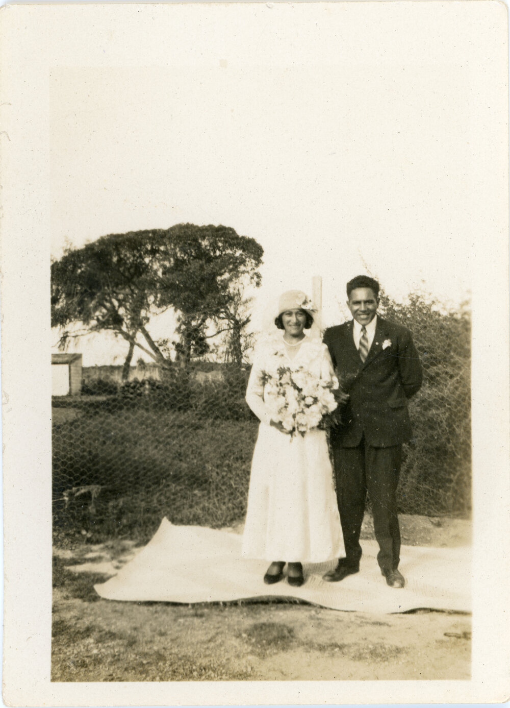Unknown Newly Married Couple