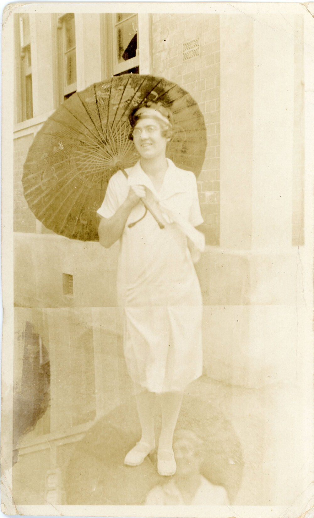 Unknown Woman With Parasol