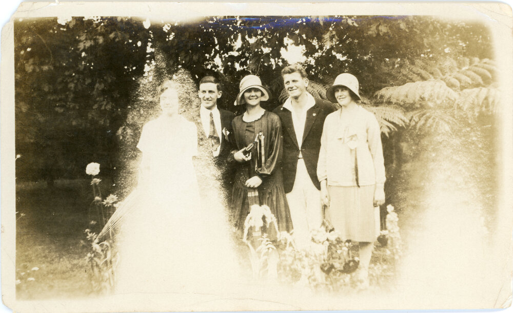 Five In The Garden