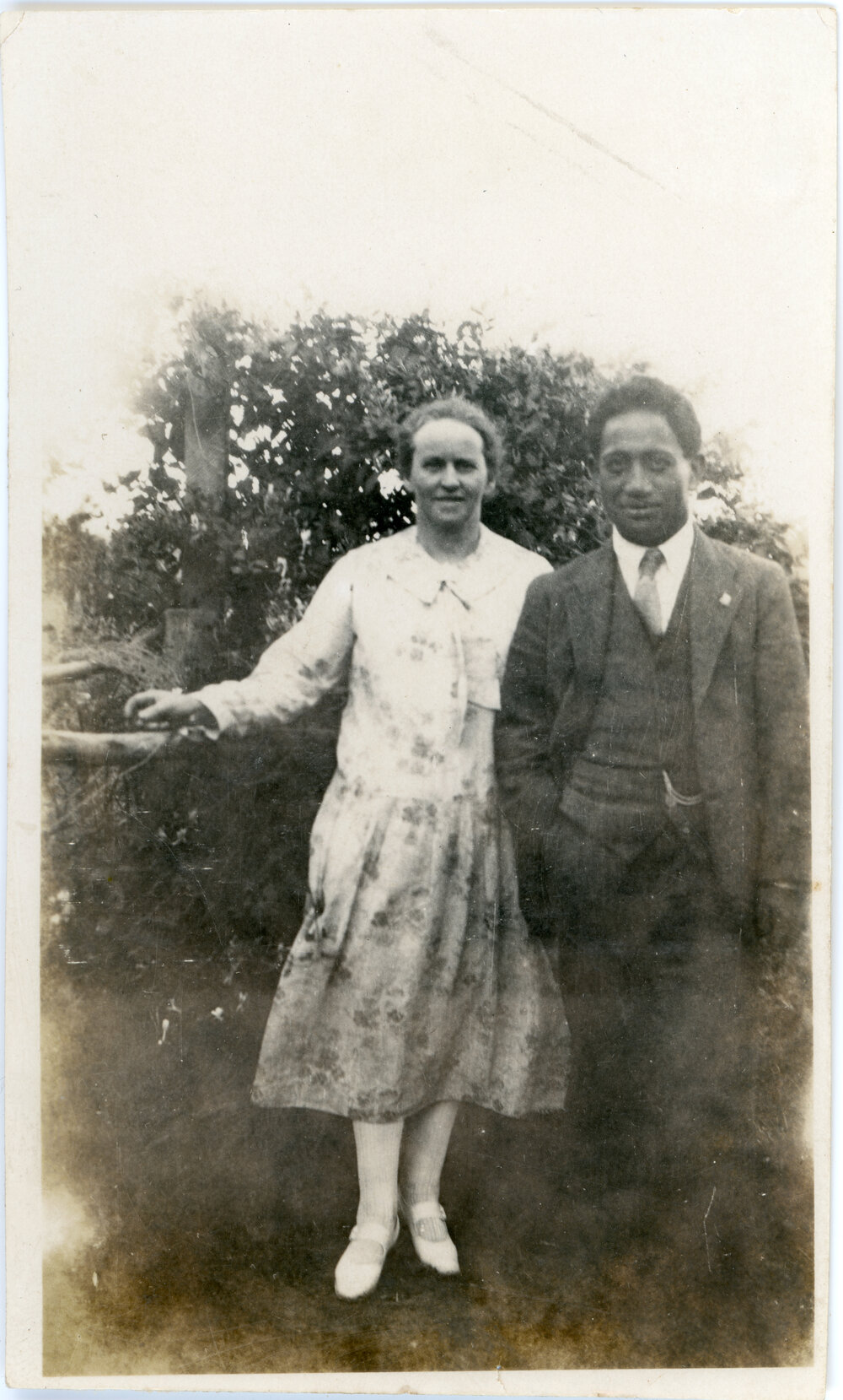 Rev. Potatau and Friend