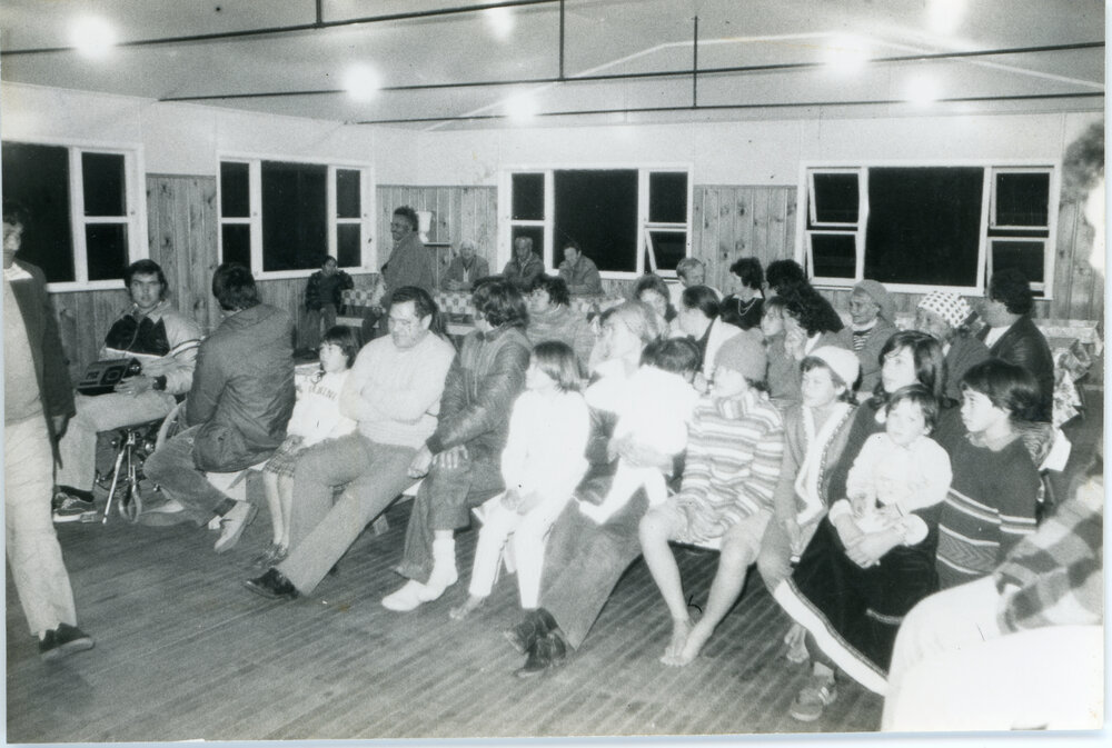 Iwi Gathering At Kokohinau (Tuhimata) Dining Hall