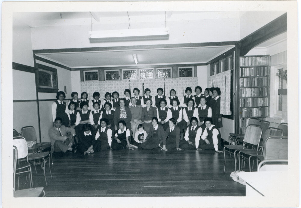 Turakina Māori Girls College Students and Teachers
