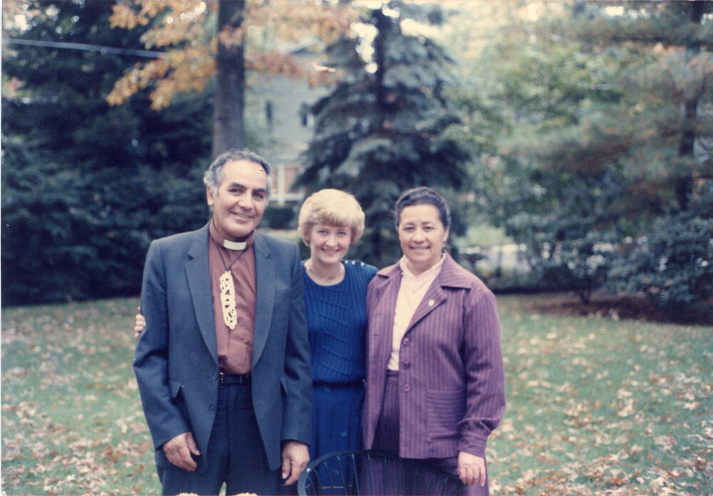 Rev. and Mrs. Foster With Friend at Toledo, OH, USA
