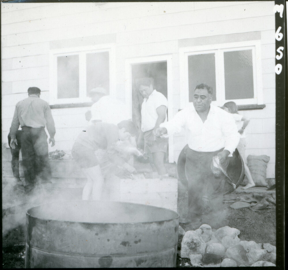 Te Aka Puahou Meeting - Food Preparation